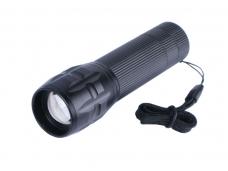SAIK SA-10 CREE Q3 LED 3-Mode Aluminum Focus Flashlight